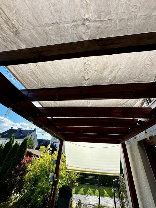 Pergola drewniana 5,7m x 2,64m – Wrocław Maślice