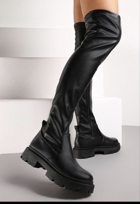 Wysokie buty za kolano