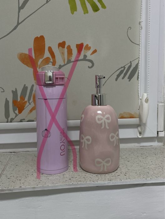 дозатор для мила і термо кружка