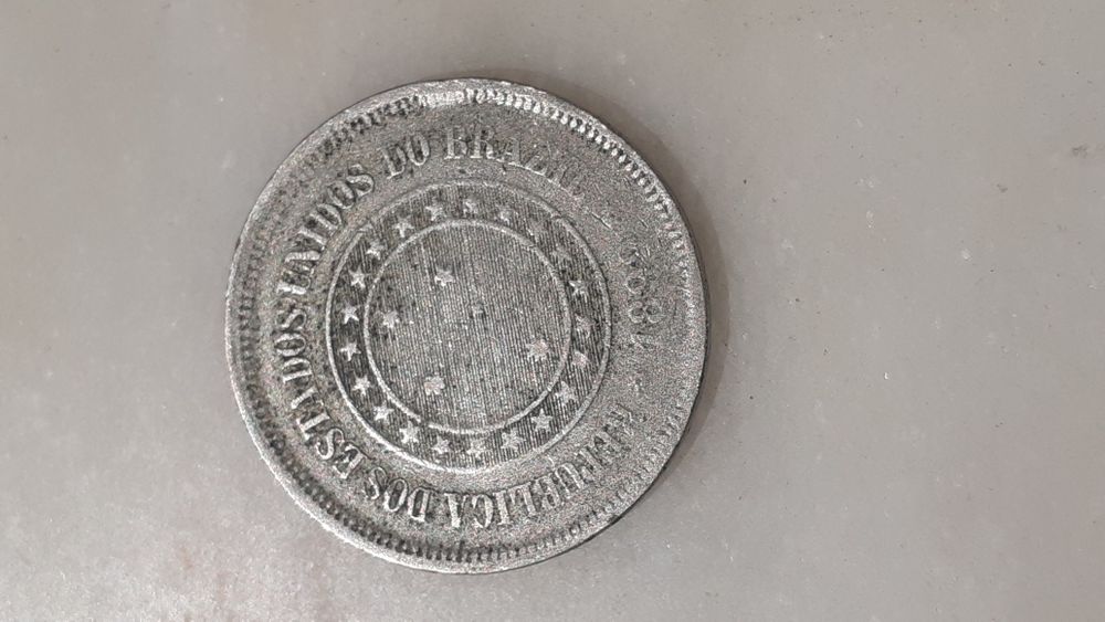 Moeda 100 réis 1899 Brasil