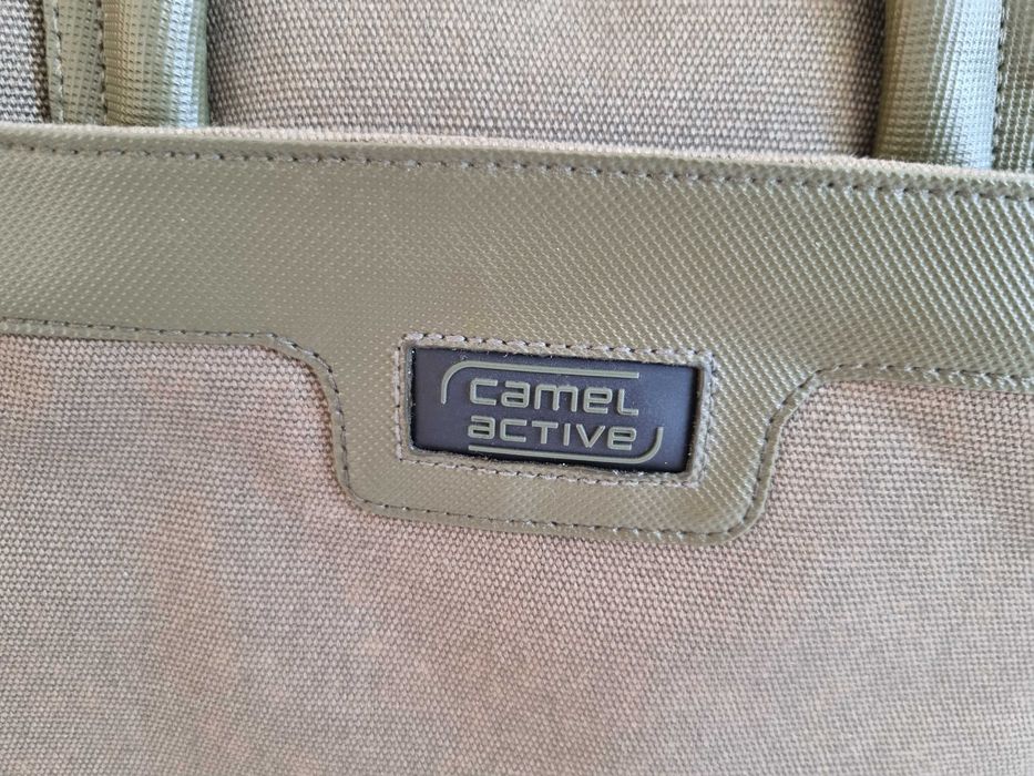 Saco/mala de trabalho Camel
