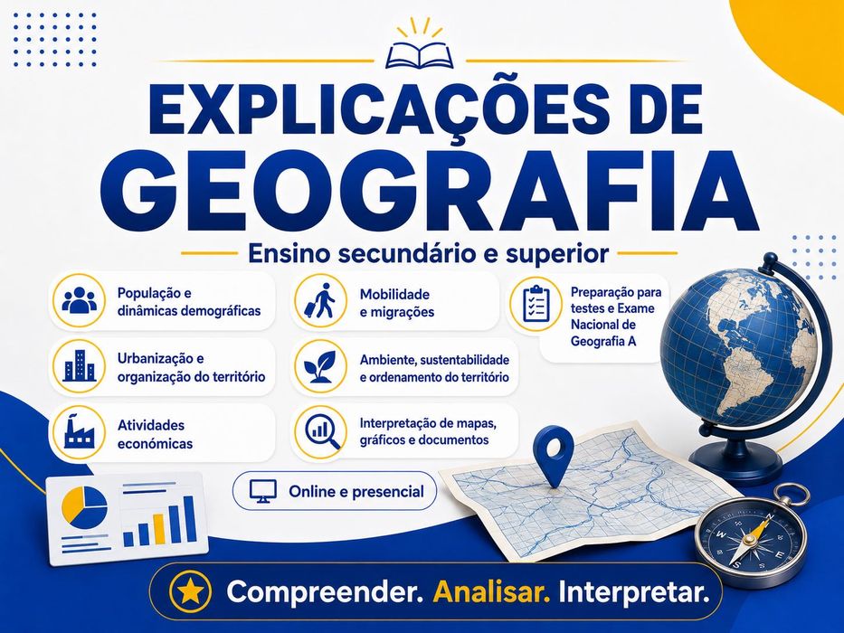 Explicações | Matemática, Economia, Contabilidade, Estatística e Geografia