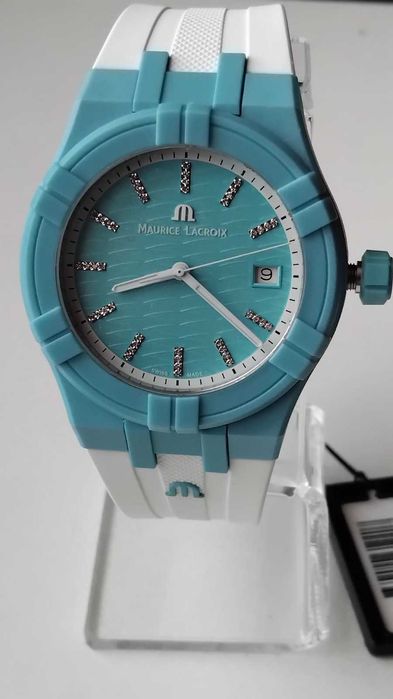 Новий жіночий Maurice Lacroix  Aikon Tide Quartz Blue Dial AI2008-AAAA1-3A0-0 Оригінал