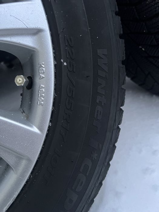 Шини, диски, колеса, резина 225/55 R17 зима!!