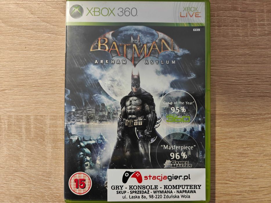 Batman Arkham Asylum Xbox 360