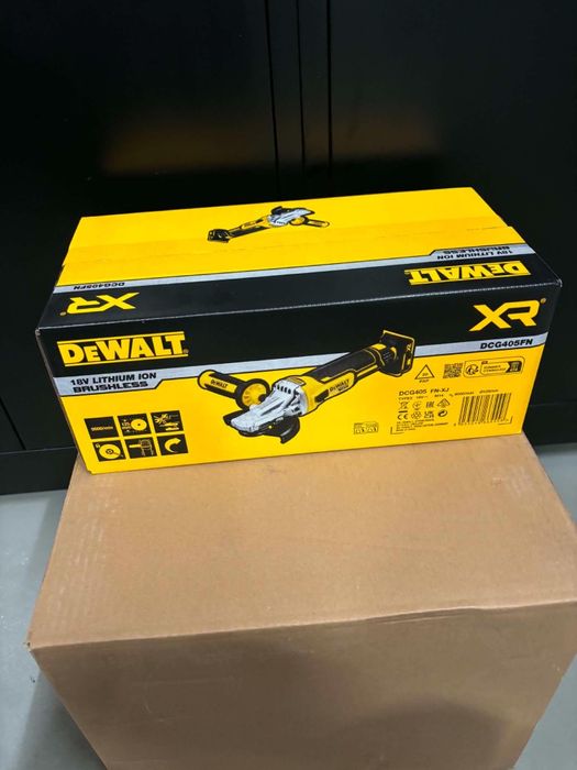 Szlifierka kątowa DeWalt DCG405F z plaskim przodem nówka