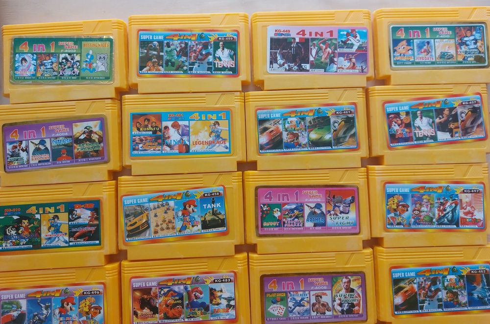 Jogos family game cartuchos 4 in 1