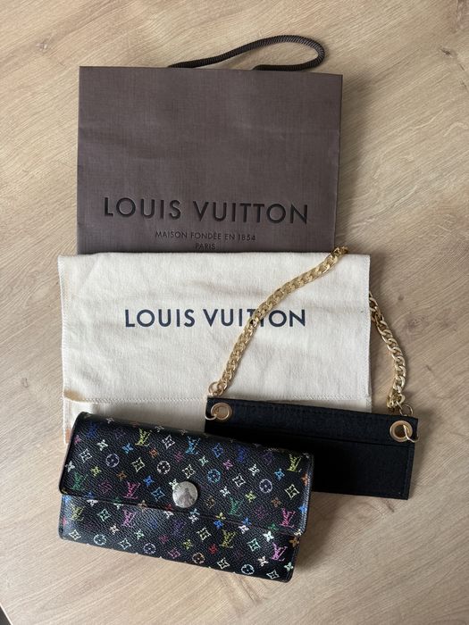 Portfel Louis Vuitton jako kopertowka Murakami