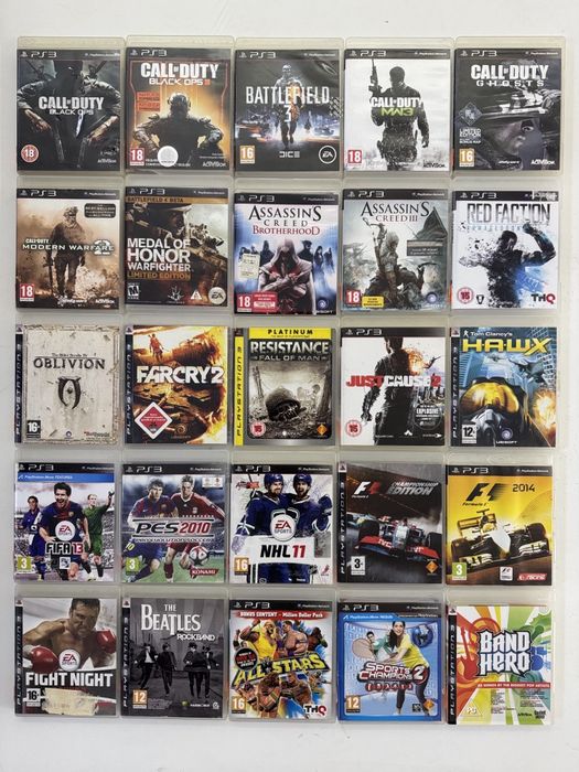 Sony playstation 3 PS3 Call of duty, Assassin's, fifa, nhl б/у обмен