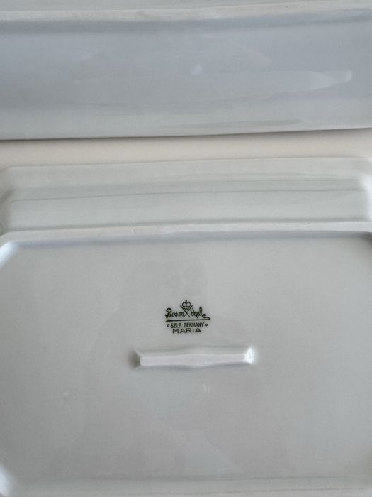Zestaw dwóch  półmisków Rosenthal Maria Biała