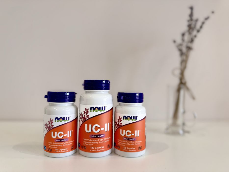 NOW Foods, UC-ll для суглобів колаген коллаген другого типу 2 uc II