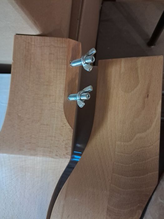 Noga do stołu 4 nogi dąb jasny