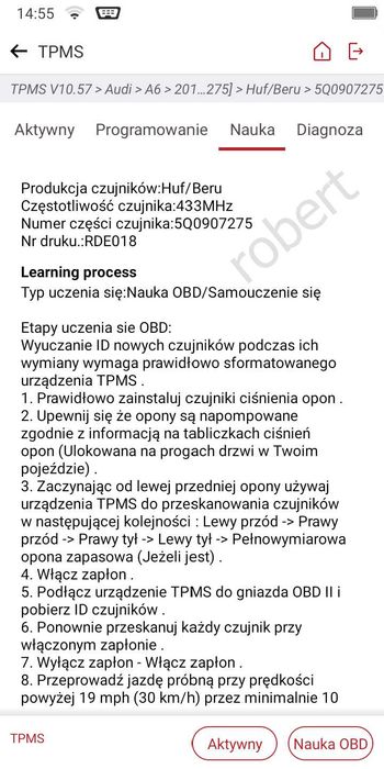 Mega Zestaw Diagnoskop Tester Akumulatora TPMS Drukarka adaptery walizka