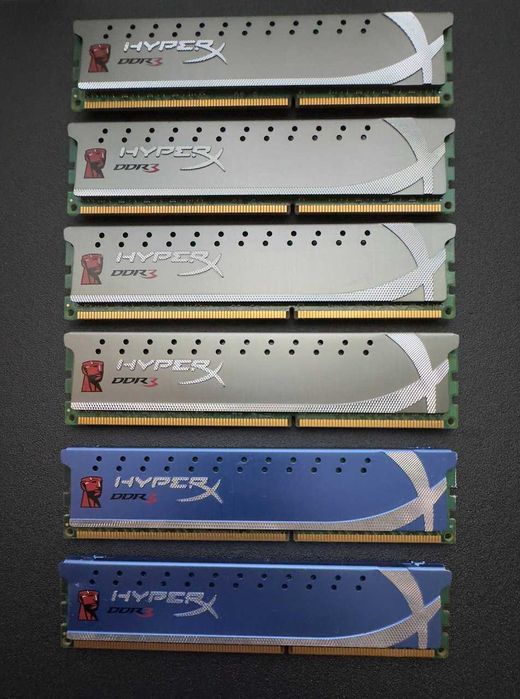 Память Kingston HyperX Fury ddr3(1333-1866) Mhz