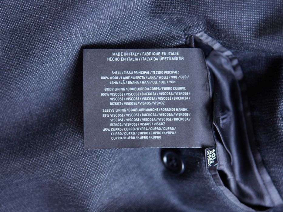 Blazer cinzento Ralph Lauren Black Label