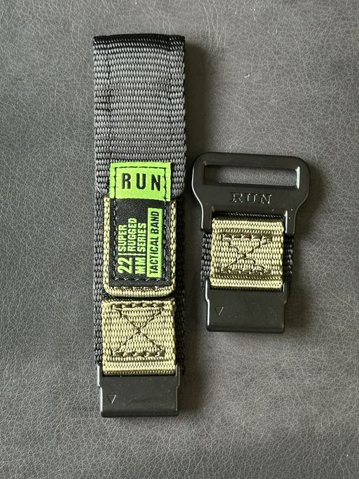 Тактический нейлоновый ремешок RUN для Garmin