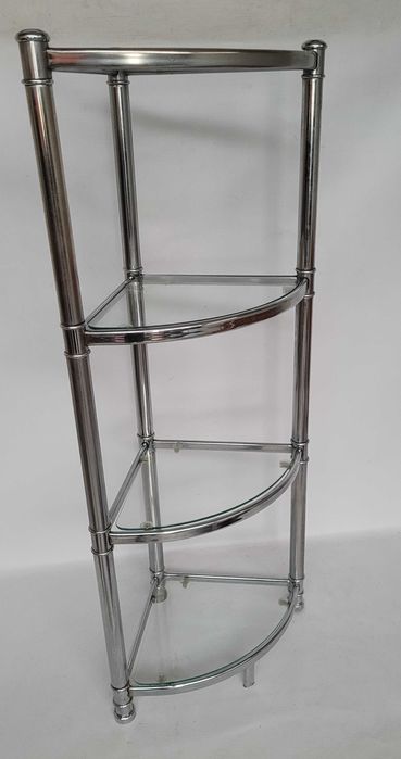 półka regał narożny 35x35 h 112 półka  metalowa