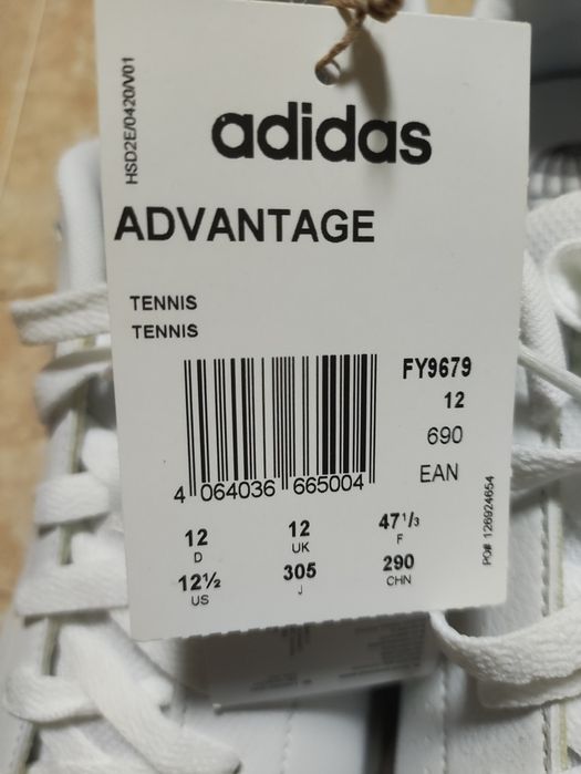 Sapatilhas adidas primegreen tamanho 47,5