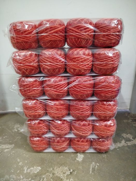 Linhas de crochê em  algodão