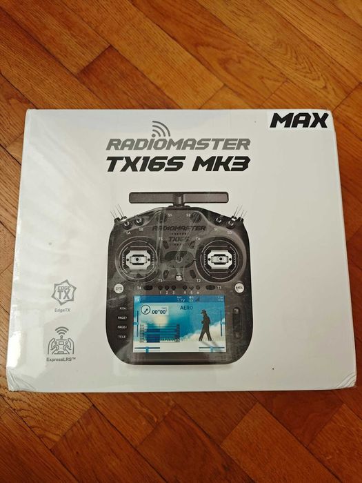 Радіоапаратура Radiomaster TX16S MK3 MAX ELRS M2 BLACK! Новий пульт FPV у плівці, AG02 стіки!