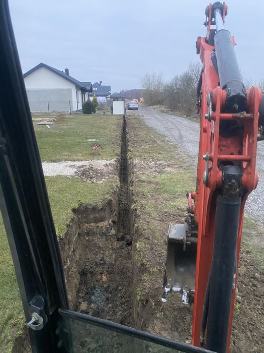 Usługi Minikoparką –młot