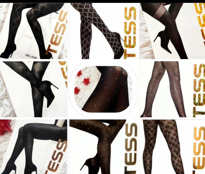 Rajstopy wzorzyste 60 den Brigide