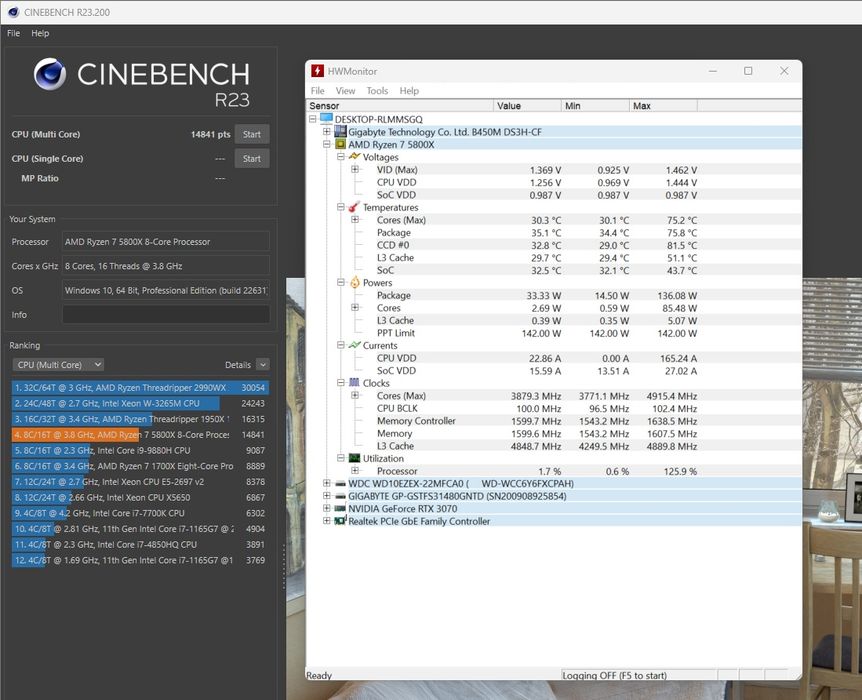 PC Gaming Ryzen 7 5800X | RTX 3070 8GB | 32GB RAM