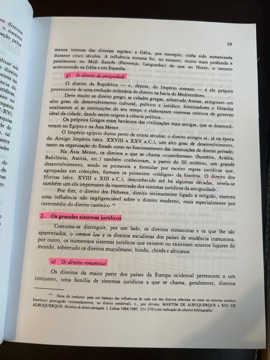 Introdução Histórica ao Direito