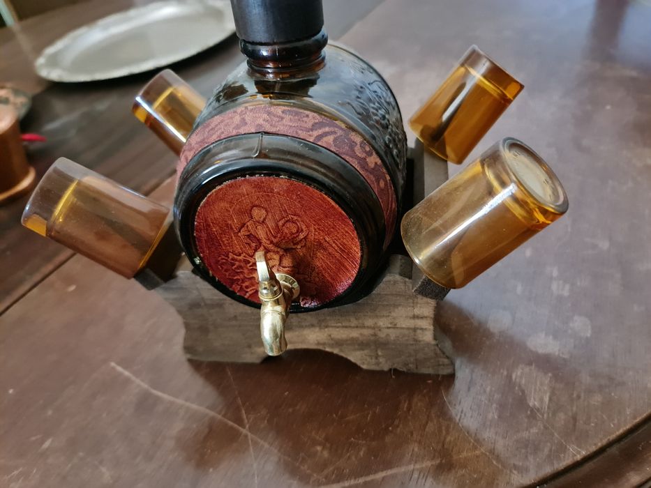 Mini barril para licores