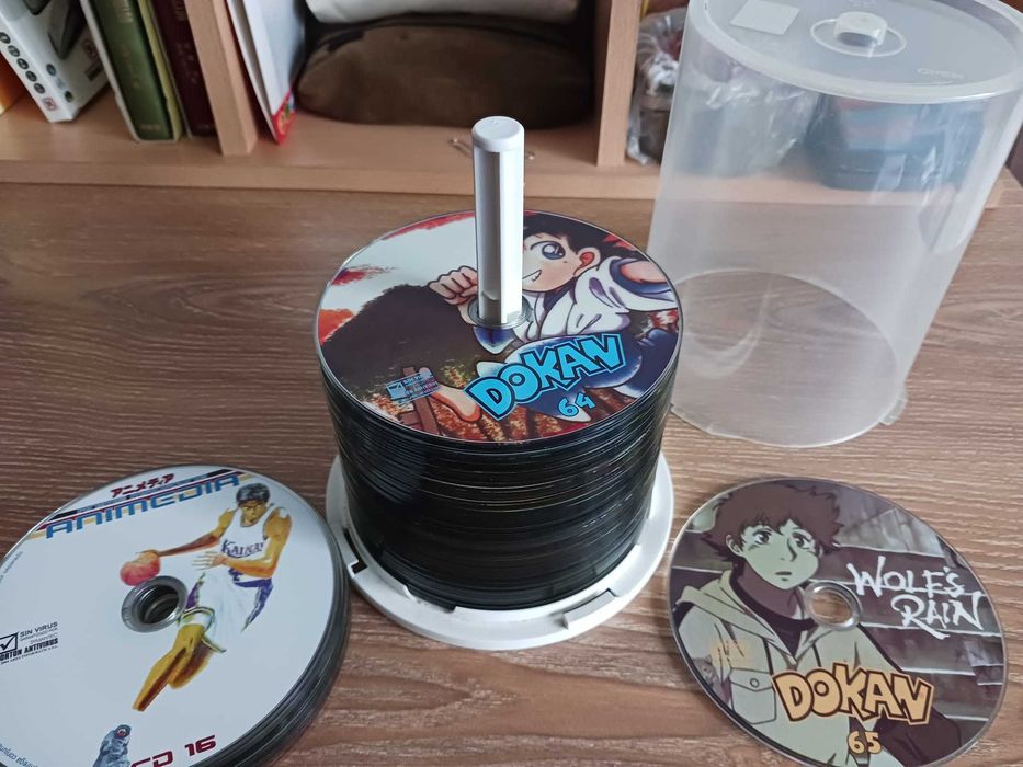 CDs of the Anime/Manga magazine "Dokan"