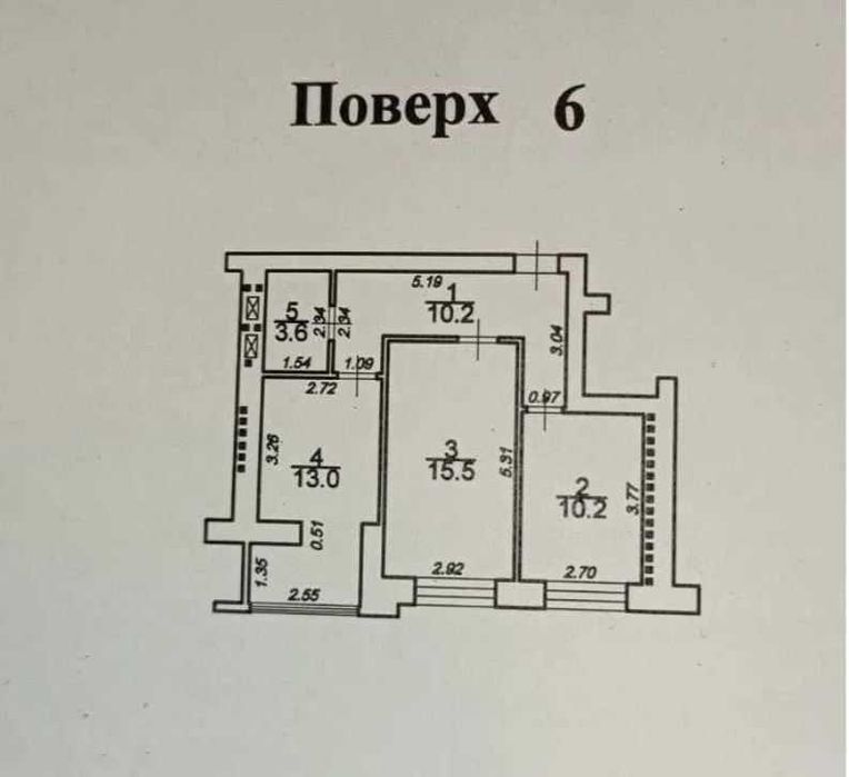 2-кімнатна квартира за адресою вул. Китобійна (площа 53 м²) - Atlanta.ua - фото 11