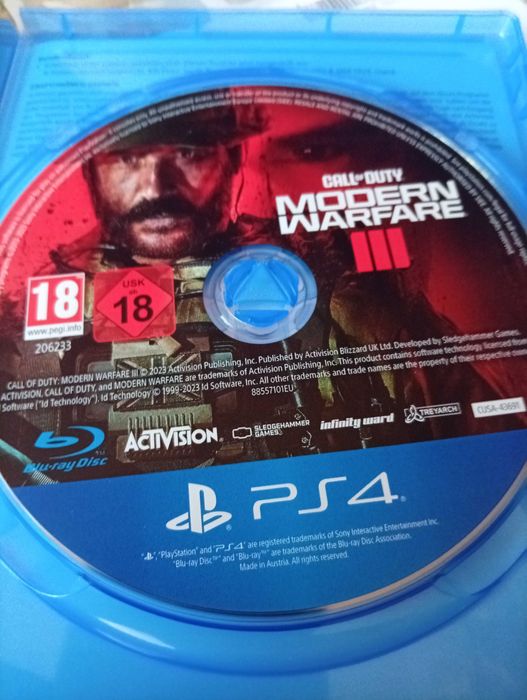 Call of duty modern warfare 3  ps4