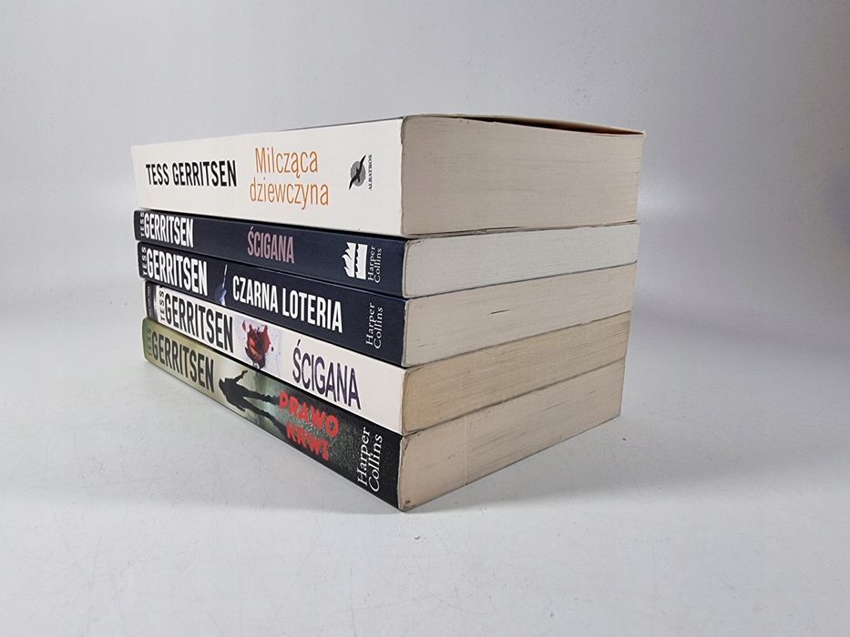 Tess Gerritsen / zestaw 5 książek / Kryminał