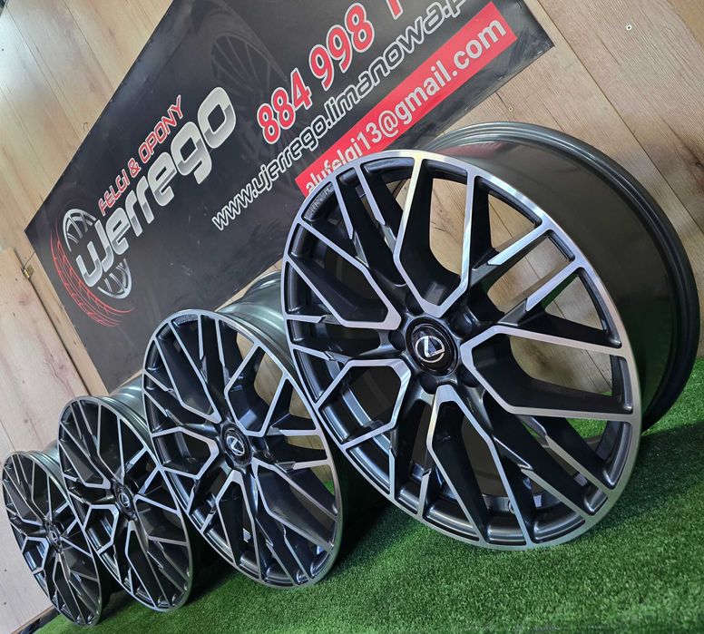 NOWE ALUFELGI LEXUS 18x5x1114,3 - Gs,Is,Nx,Rc,Ux