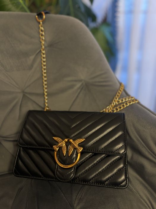 Torebka PINKO czarna na ramie