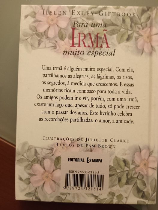 Para uma Irmã Muito Especial	COMO NOVO!*