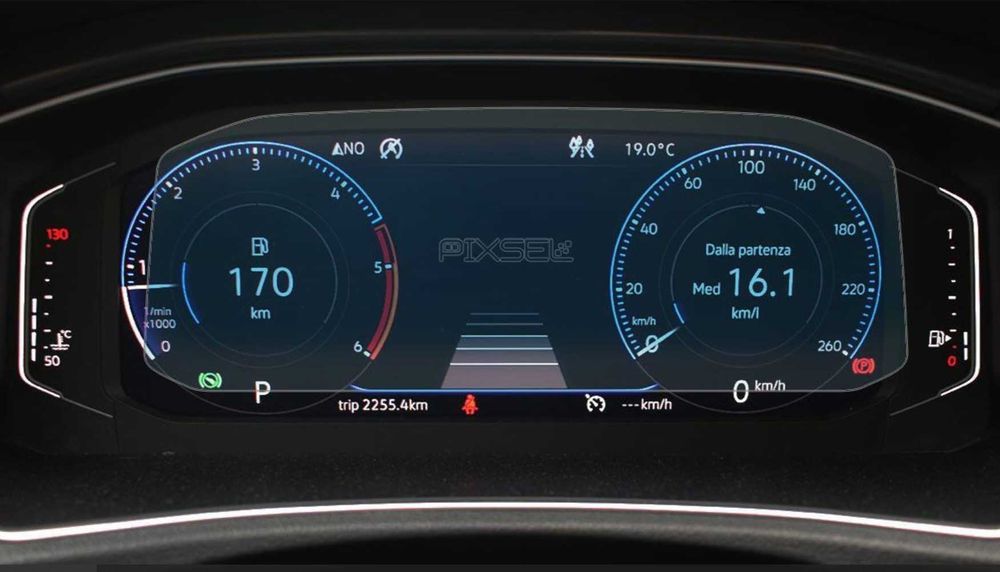 Захисне скло Volkswagen 12.3'' Digital Cockpit PRO матовое