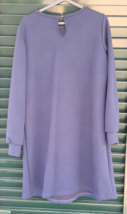 Vestido azul marinho