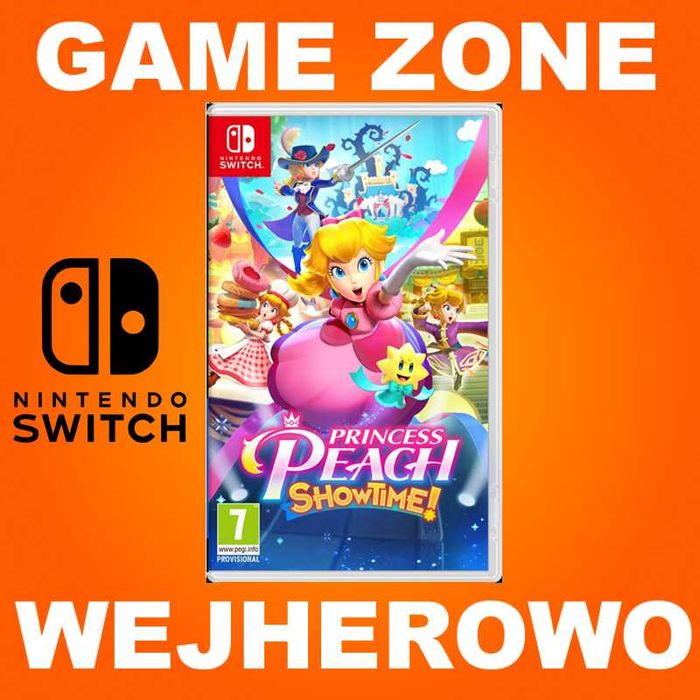 Princess Peach Showtime Nintendo SWITCH + Lite + Oled = Wejherowo
