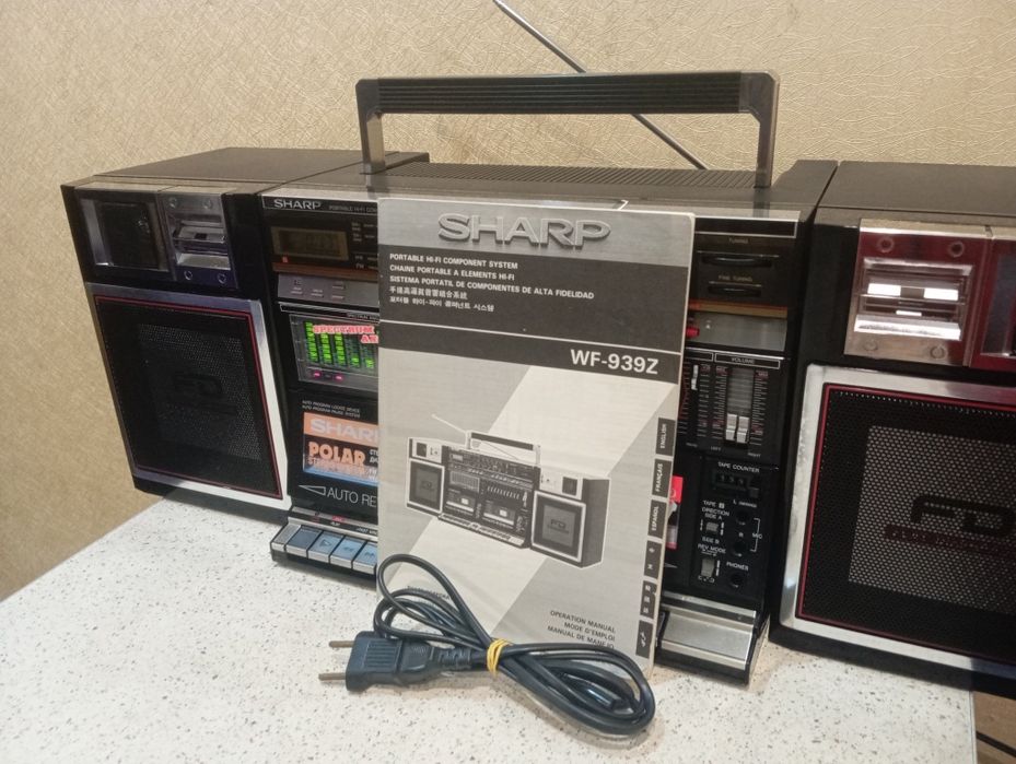 Магнитола Sharp wf 939,