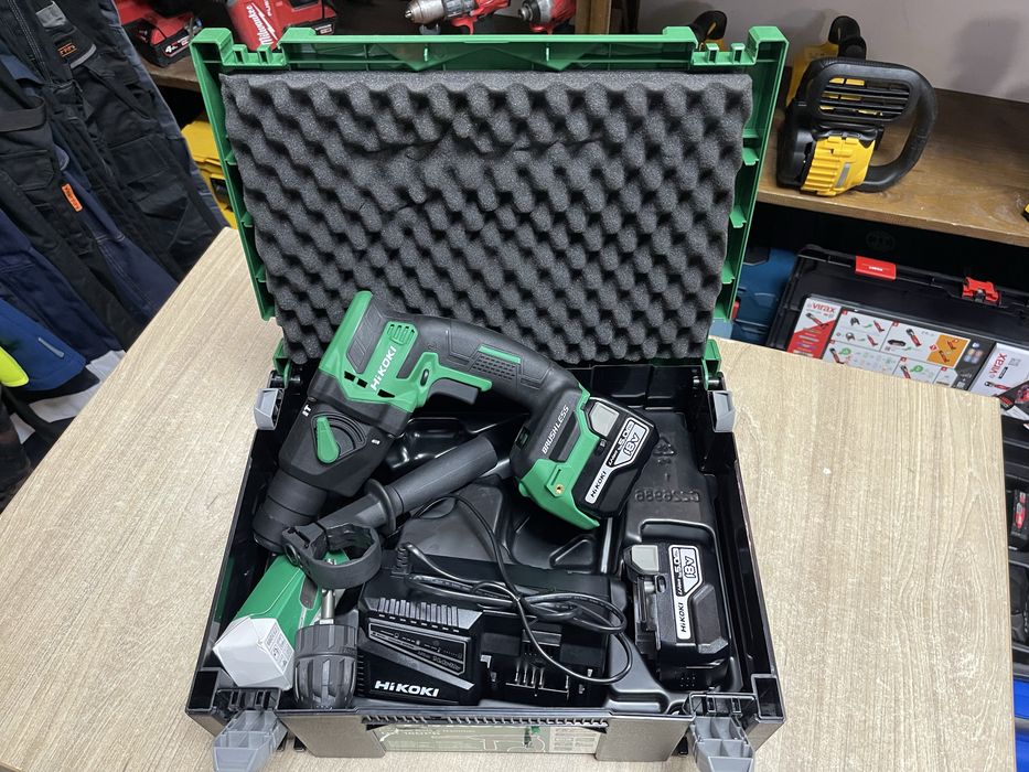 Hikoki DH 18DPB / безщітковий перфоратор Хікокі на 2 режими