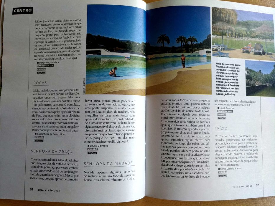 Praias Fluviais-Maravilhas do Interior. Visão