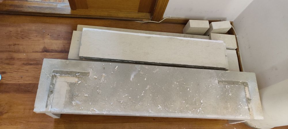 Каминный портал, мрамор 1200х1275х300 Камин, декоративный