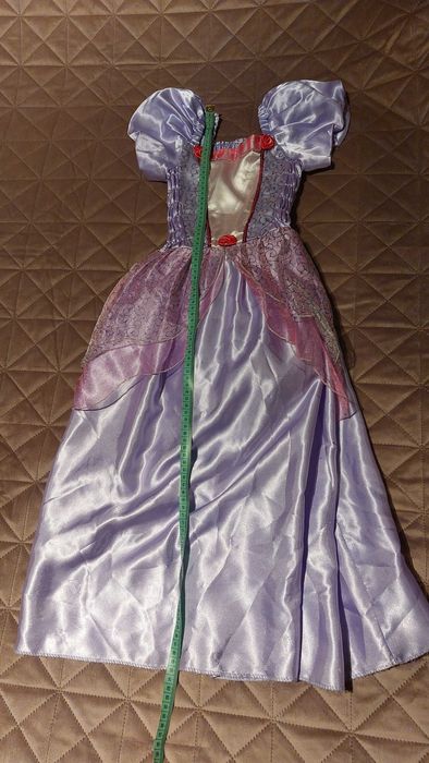 Przebranie - sukienka dla księżniczki 130 cm.