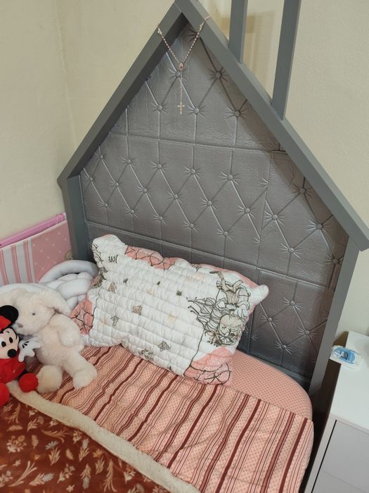 Cama Montessori 190*90 com dois colchões, 190*90 e 180*80