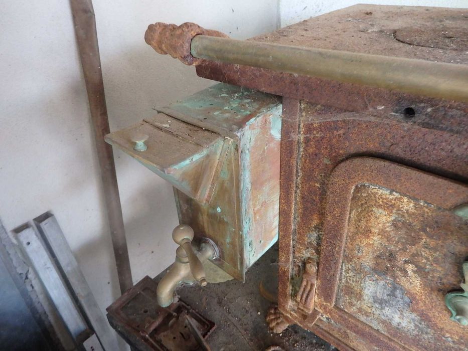 Fogão a lenha centenário