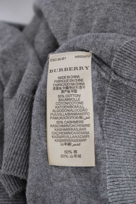 Burberry men’s cashmere wool sweater r M