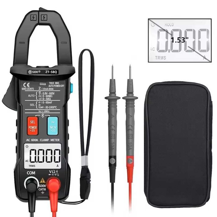 Токові кліщі мультиметр BSIDE ZT-5BQ Wireless