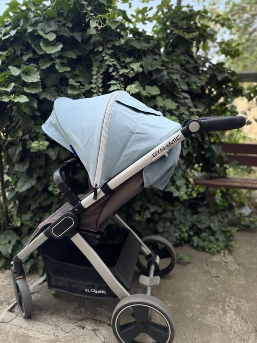 Дитячий візочок EL Camino Dynamic бірюзовий