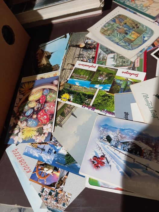 Pocztówki stare dużo